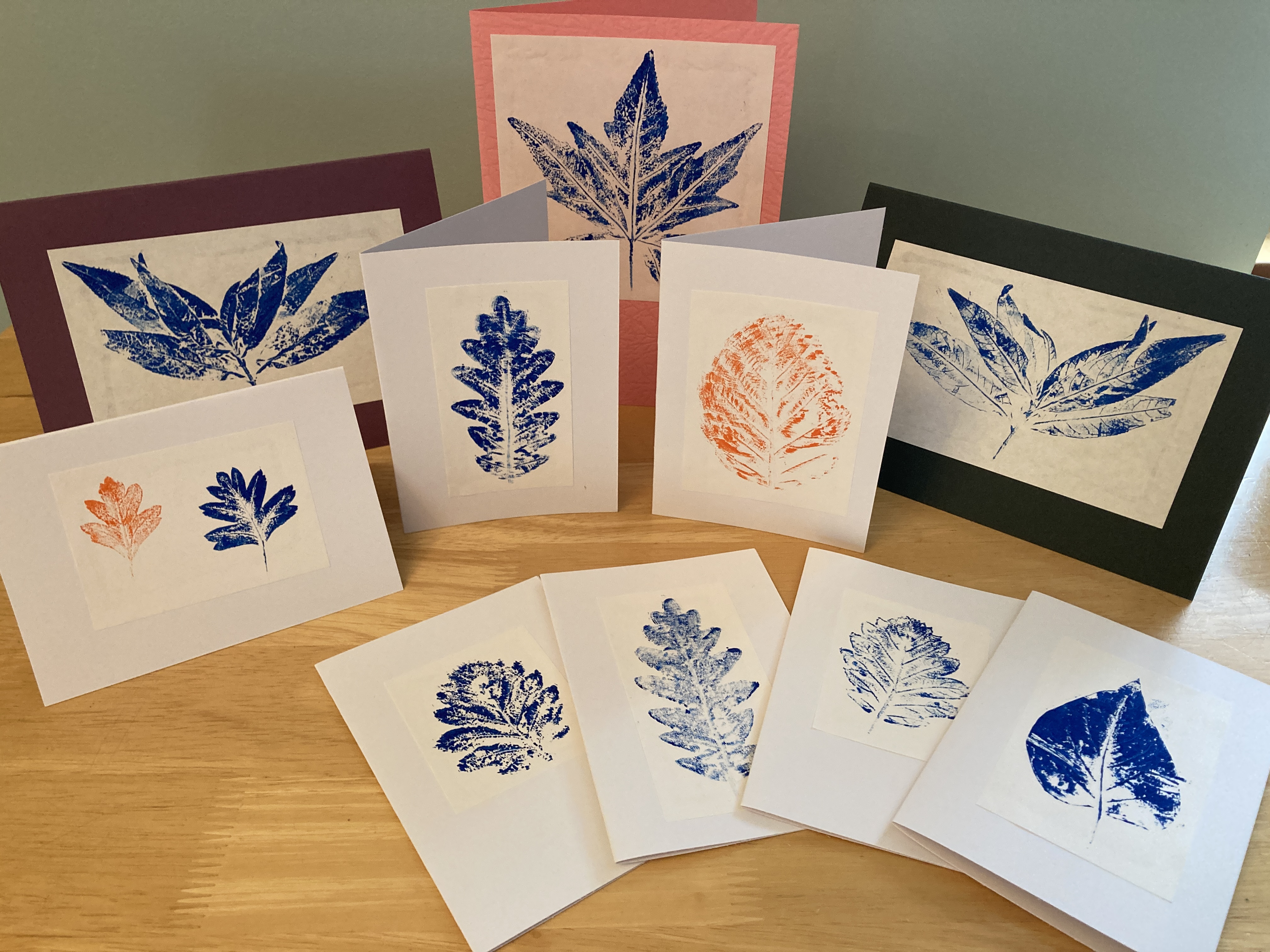 Cards made by Hangout for Omega, the charity aiming to combat isolation and loneliness