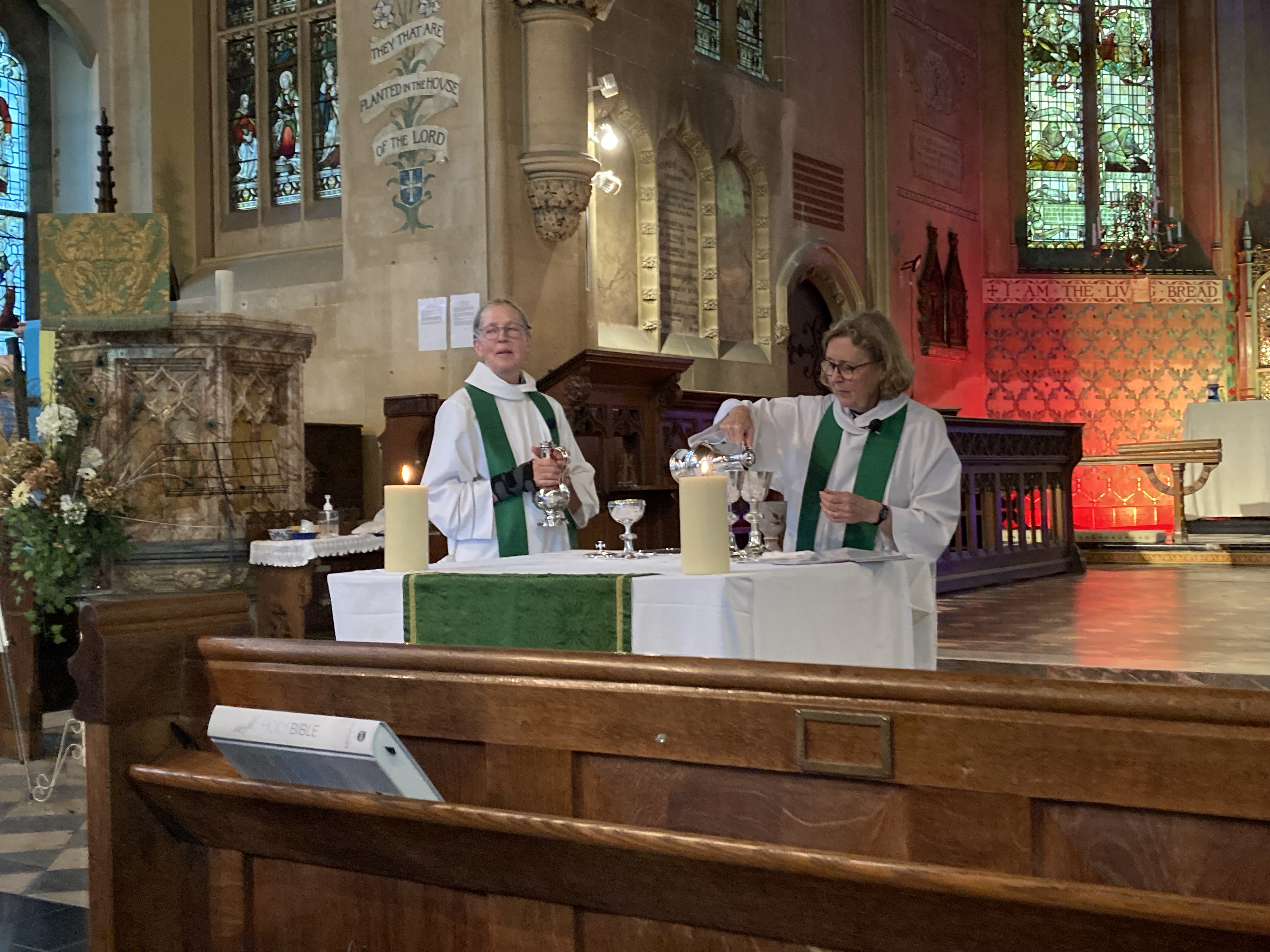 Rev Debbie Pow and Rev Dr Katy Garner